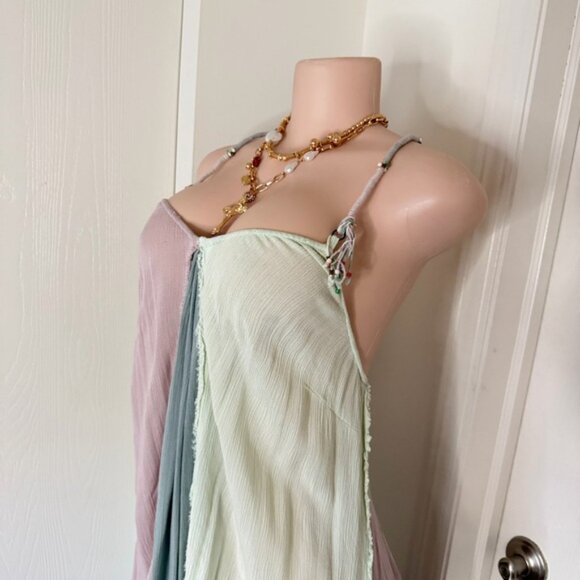 Free People Pastel Backless Maxi Dress - Picture 3 of 5